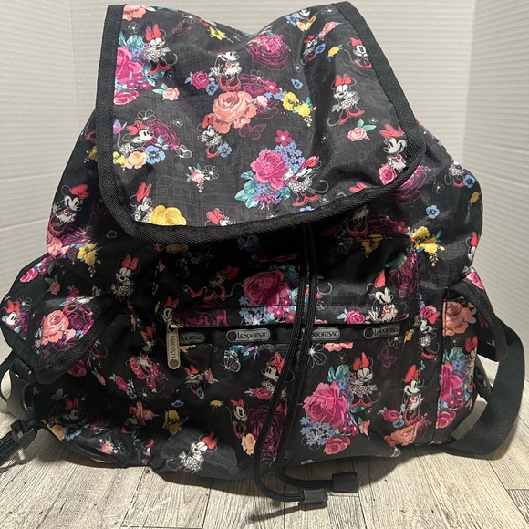 Lesportsac Handbags - LeSportSac x Disney Minnie Mouse Voyager Backpack  in Minnie’s Floral Park